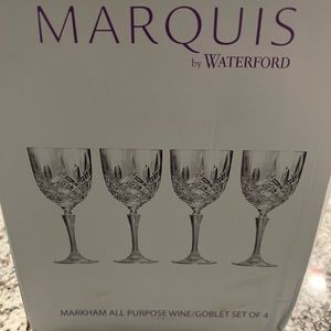 New Marquis by Waterford wine/goblet glasses